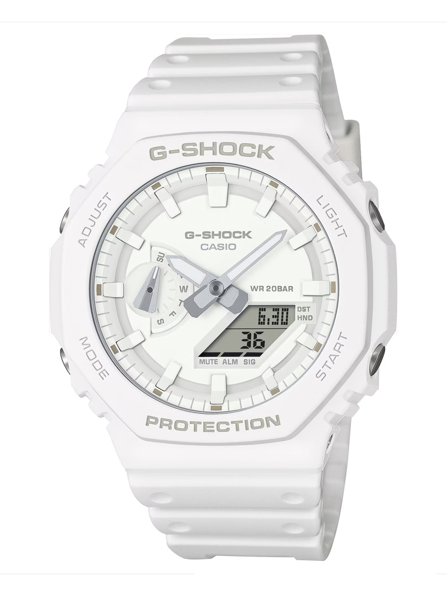 Casio G-SHOCK 2100-series GA-2100-7A7 white