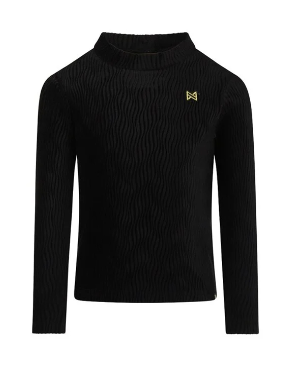 koko noko longsleeve black velours/rib