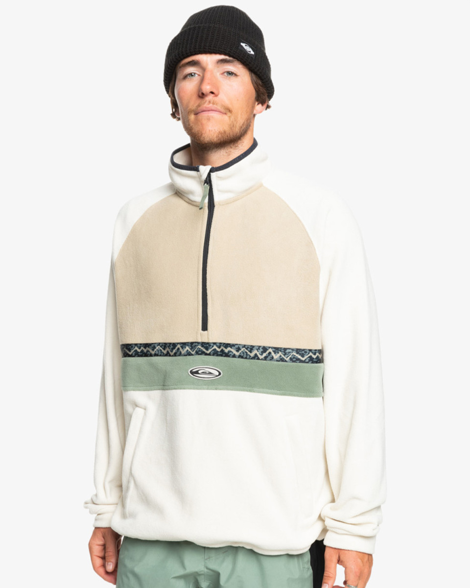 quiksilver champagne powder fleece