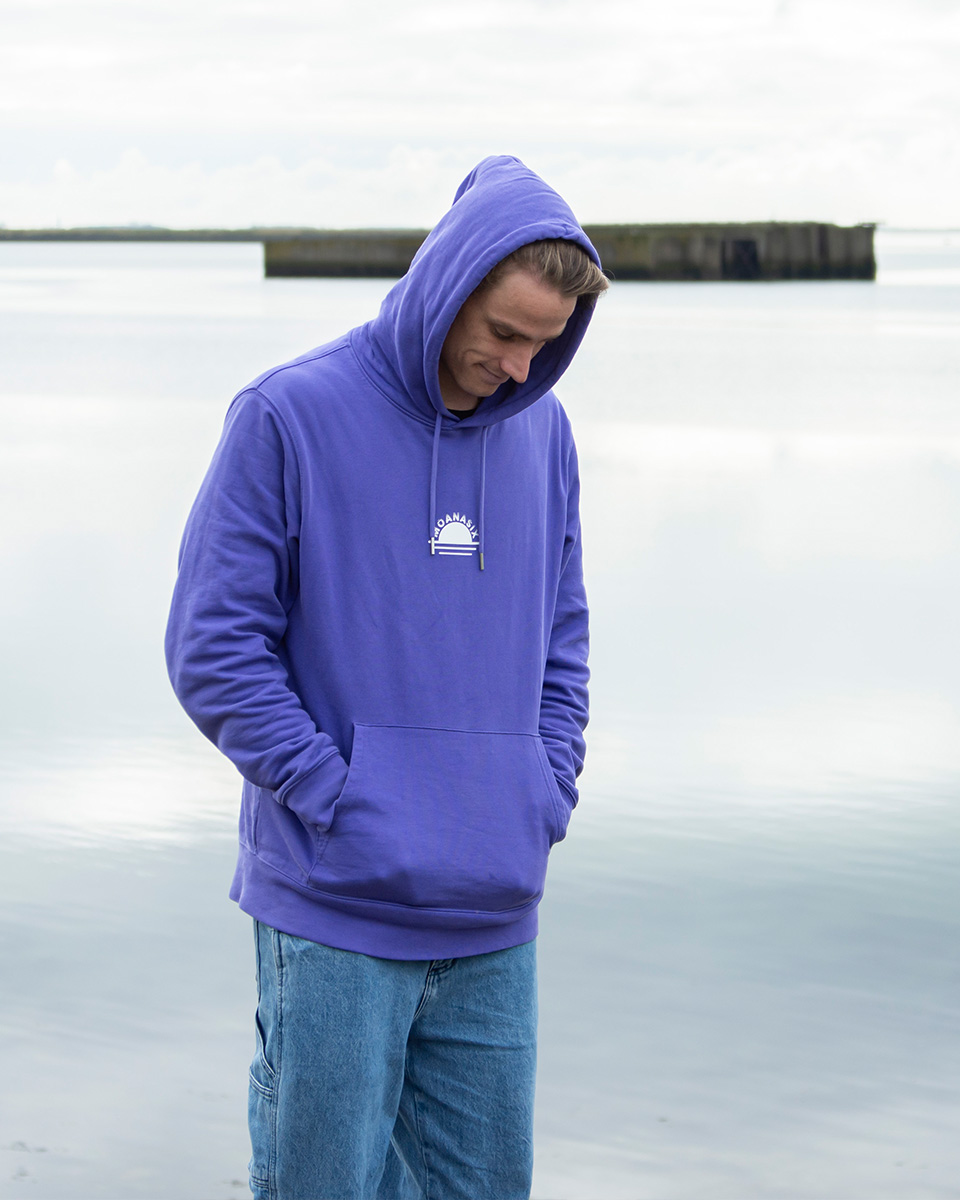 Moana Six rising sun Hoody bright purple