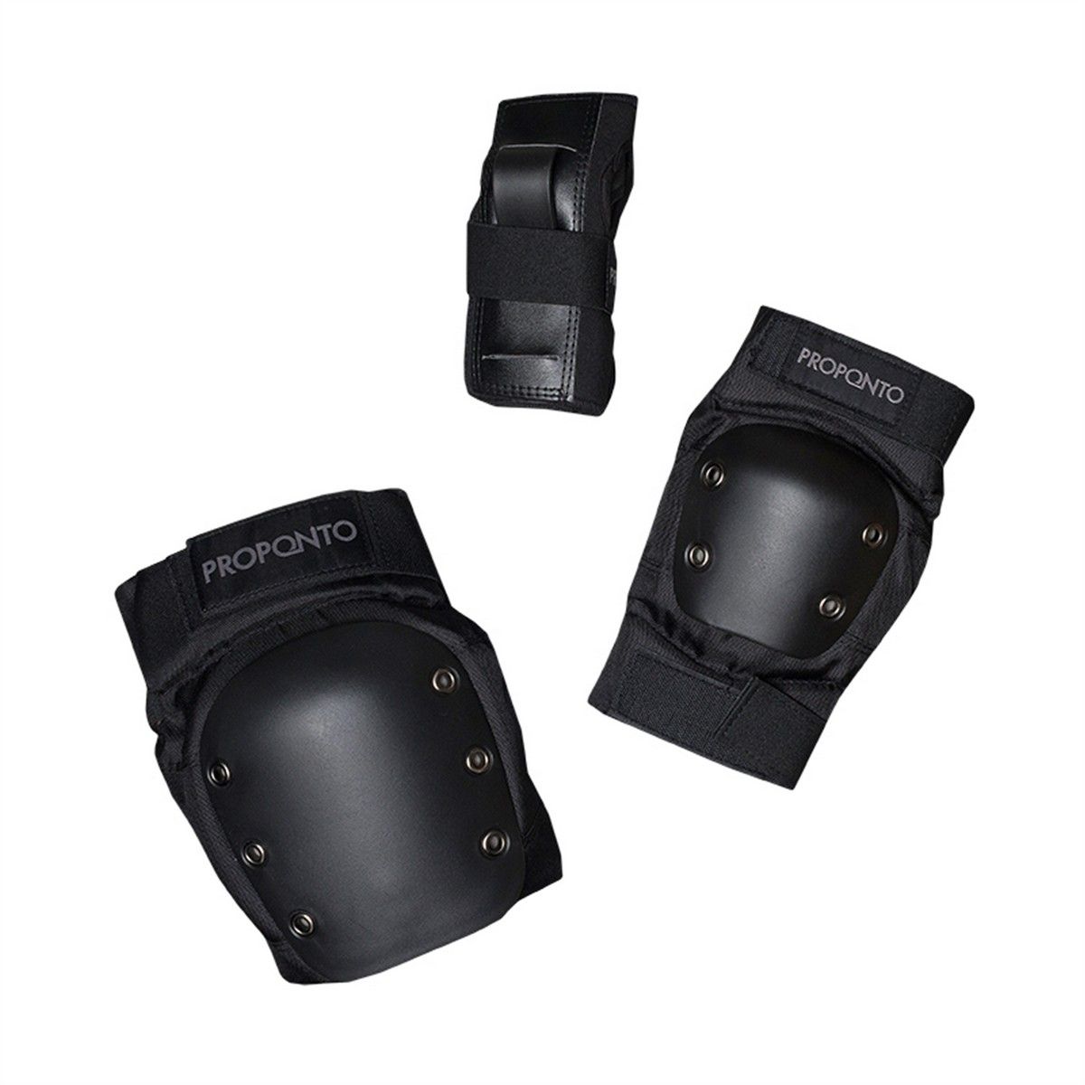 Proponto 3 In 1 Protection Pads Black Medium