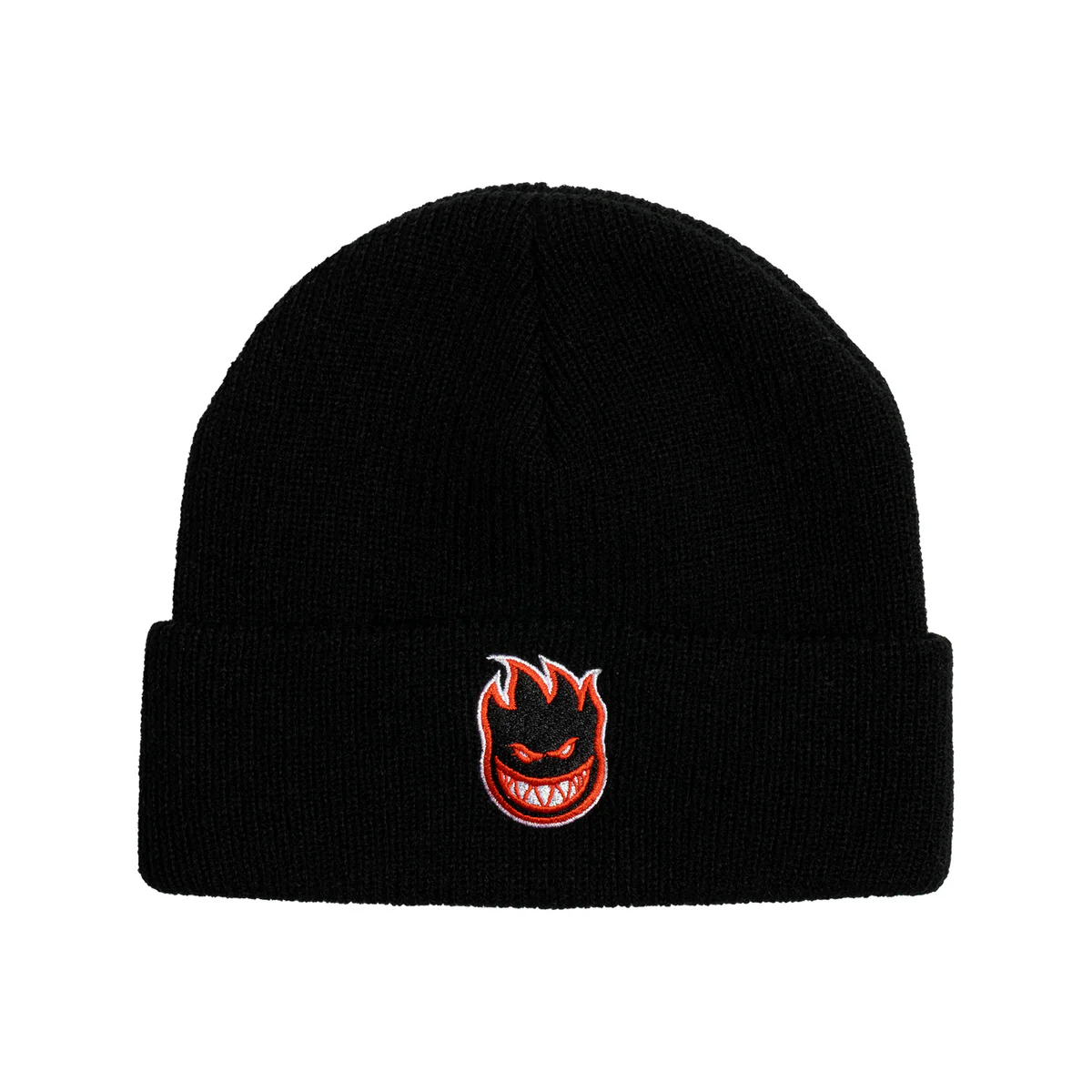 Spitfire bighead full cuff beanie black