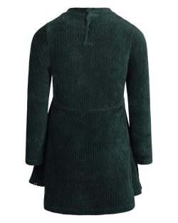 koko noko rib dress dark green - Afbeelding 2