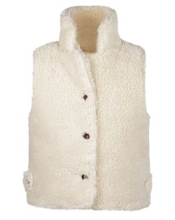 koko noko teddy bodywarmer off white