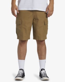 Billabong combat cargo short light khaki - Afbeelding 3