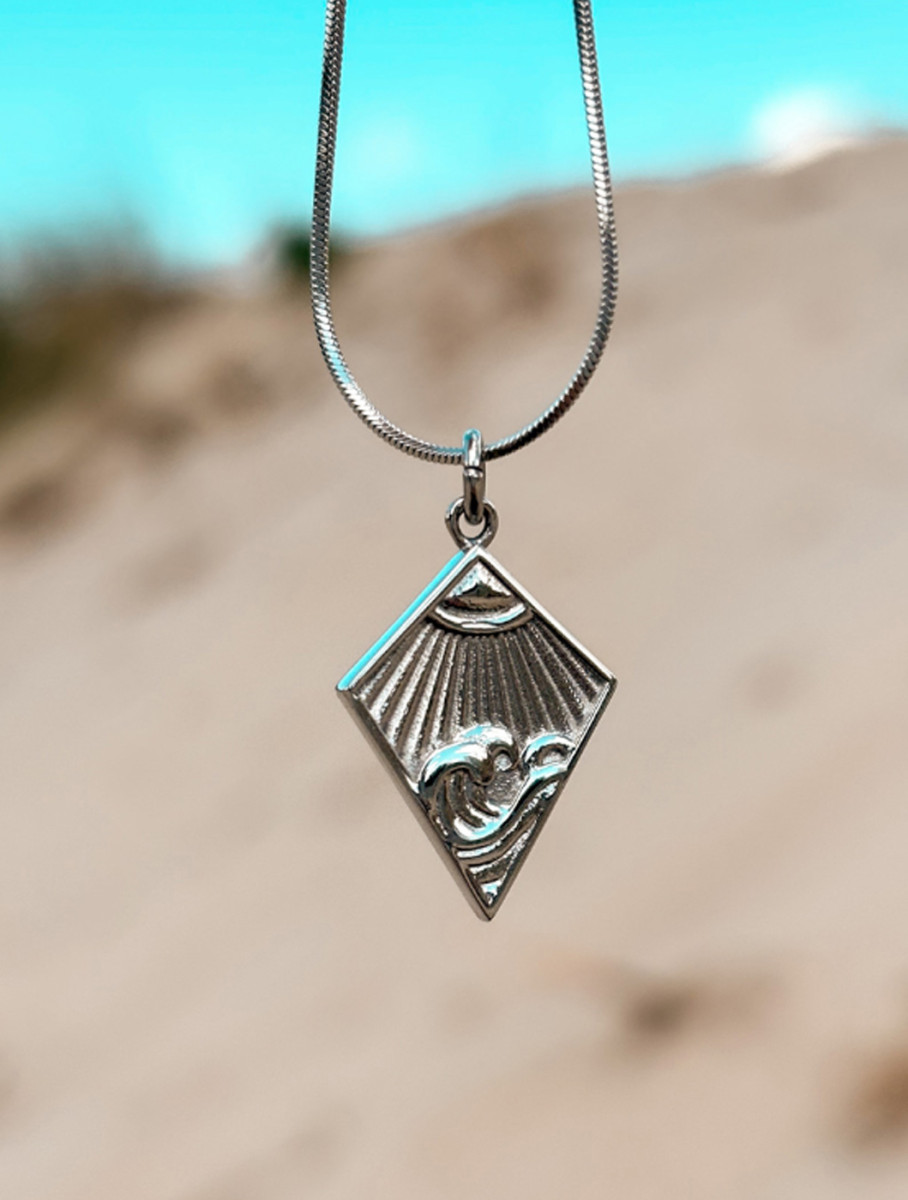 Follow the Sun – oceaan ketting Laguna Treasures (zilver of goud)