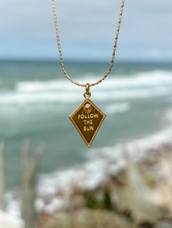 Follow the Sun - oceaan ketting Laguna Treasures (zilver of goud) - Afbeelding 2