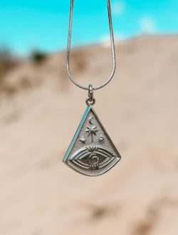 Ocean Eye - oceaan ketting Laguna Treasures (zilver of goud) - Afbeelding 2