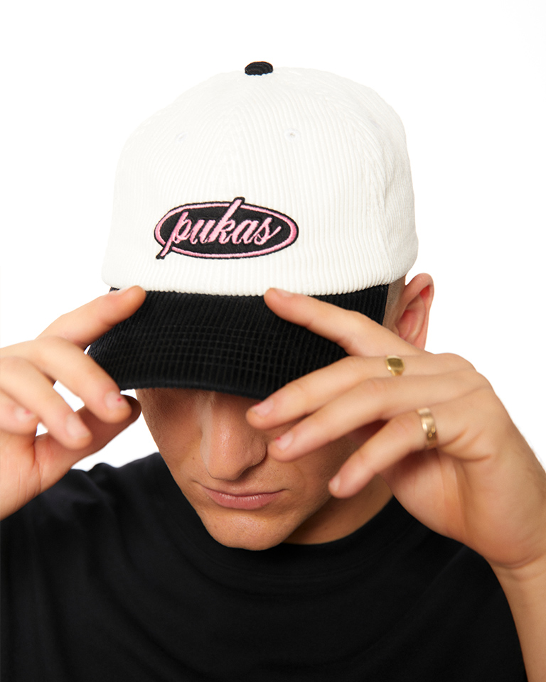 PUKAS Cap Pukas 90´S BLACK AND WHITE