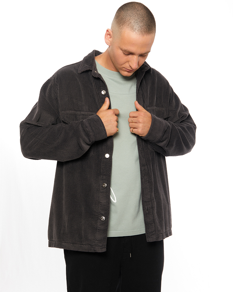 PUKAS Jacket Corduroy VINTAGE BLACK