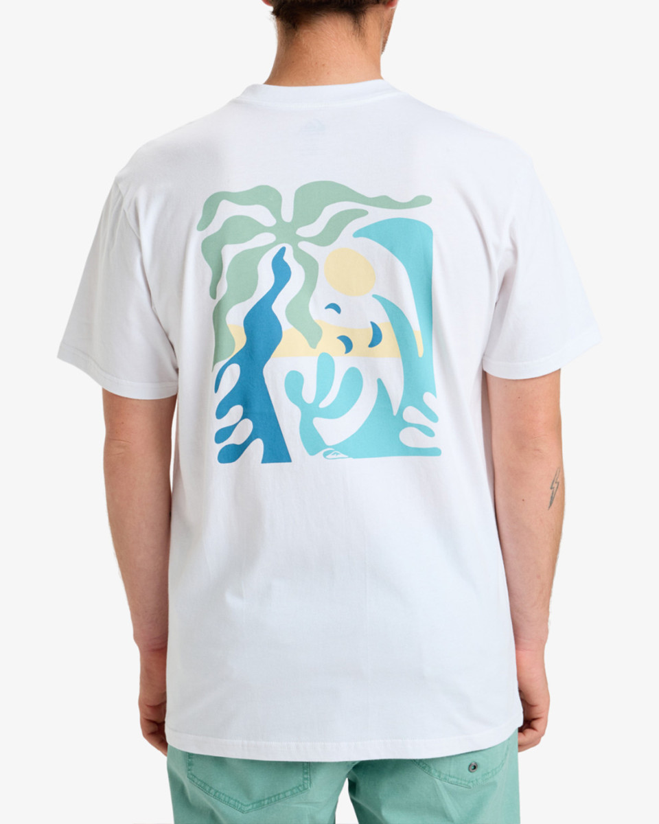 QUIKSILVER EV EVERYDAY PARADISE TEE WHITE