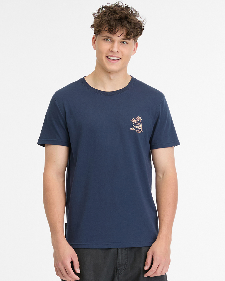 RAGWEAR ENDREW B T-SHIRT MIDNIGHT