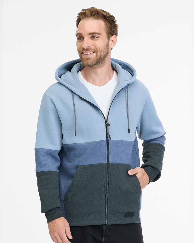 RAGWEAR BLOCKY VEST CLOUD