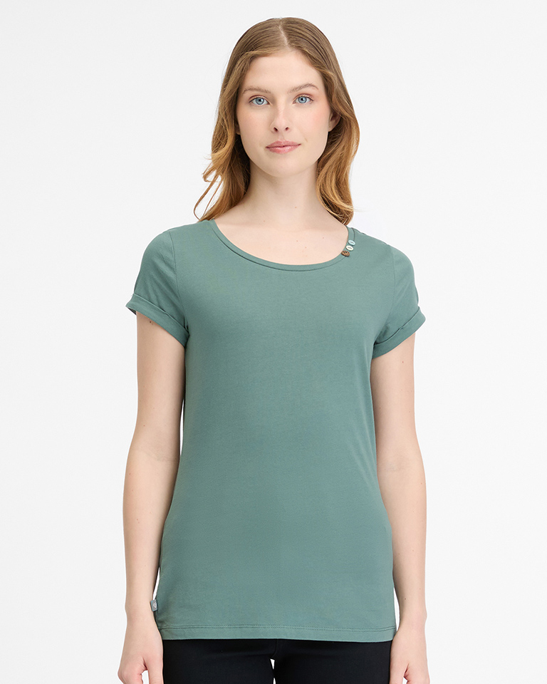 RAGWEAR FLLORAH GOTS T-SHIRT  BALTIC