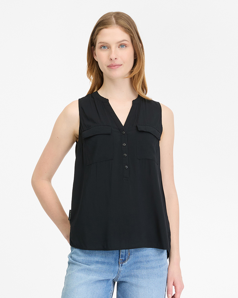 RAGWEAR ROMANNA TOP  BLACK