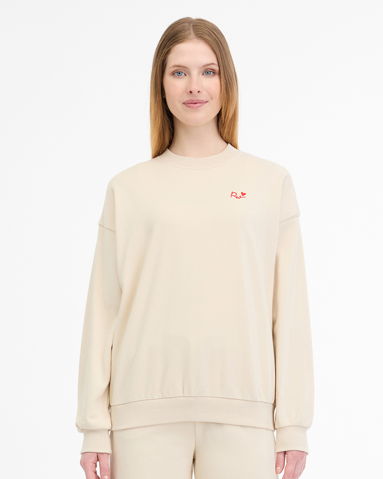 RAGWEAR YARROW SWEATER ECRU
