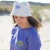 Rising sun bucket hat badstof wit - Afbeelding 5