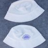 Rising sun bucket hat badstof wit - Afbeelding 4